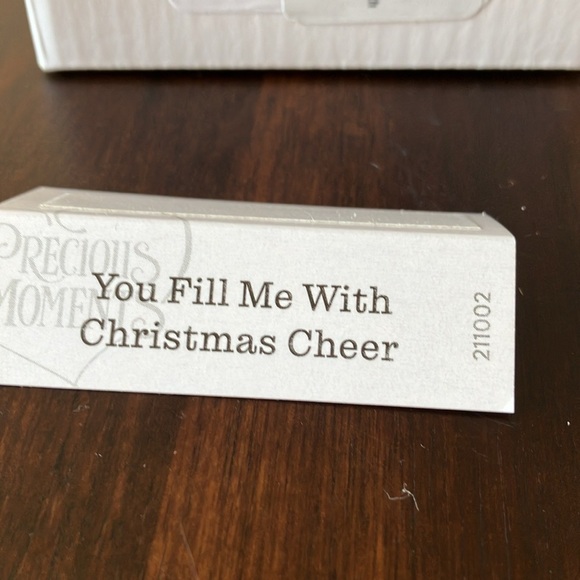 Precious Moments: Girl- You fill me with Christmas cheer- 2021 Ornament - Picture 2 of 16